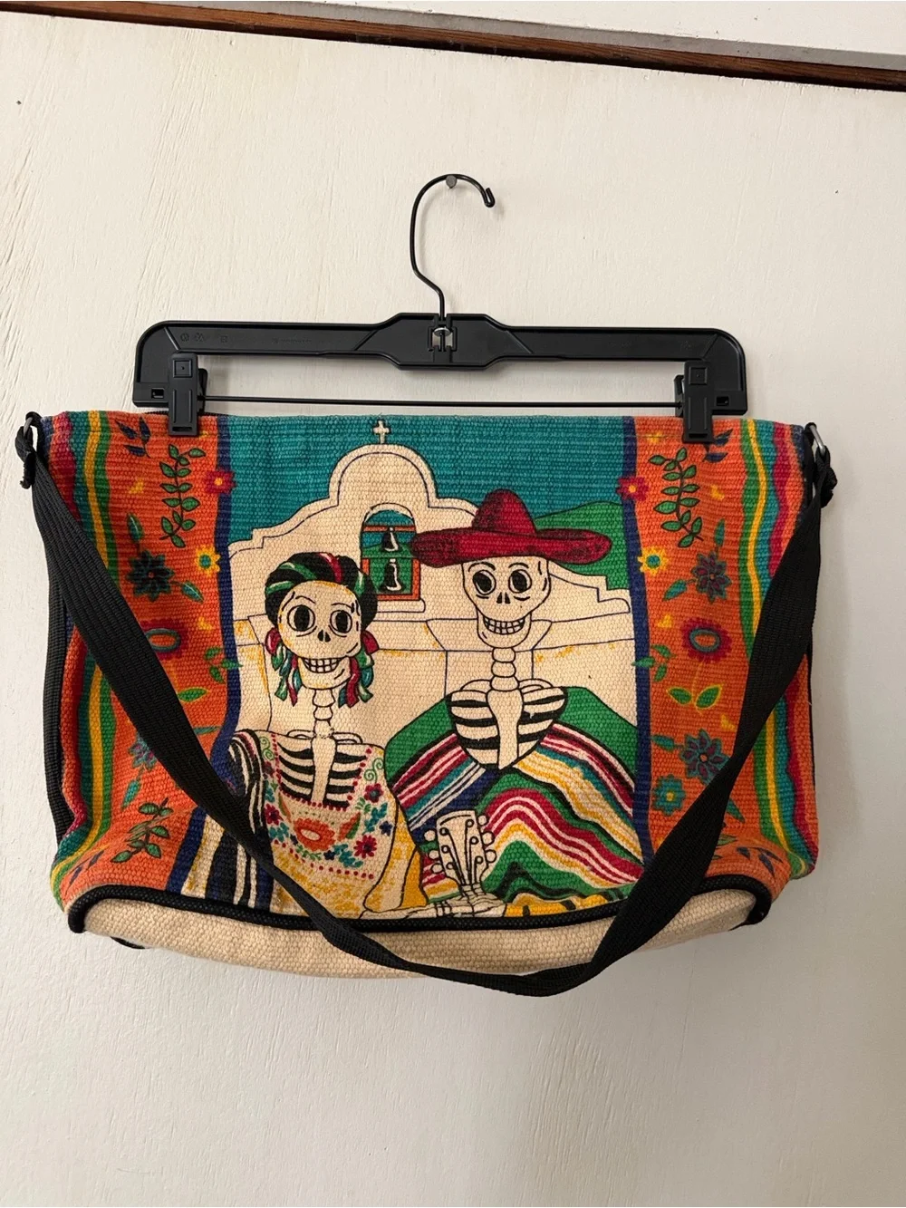 Dia De Los Muertos Inspired Tote